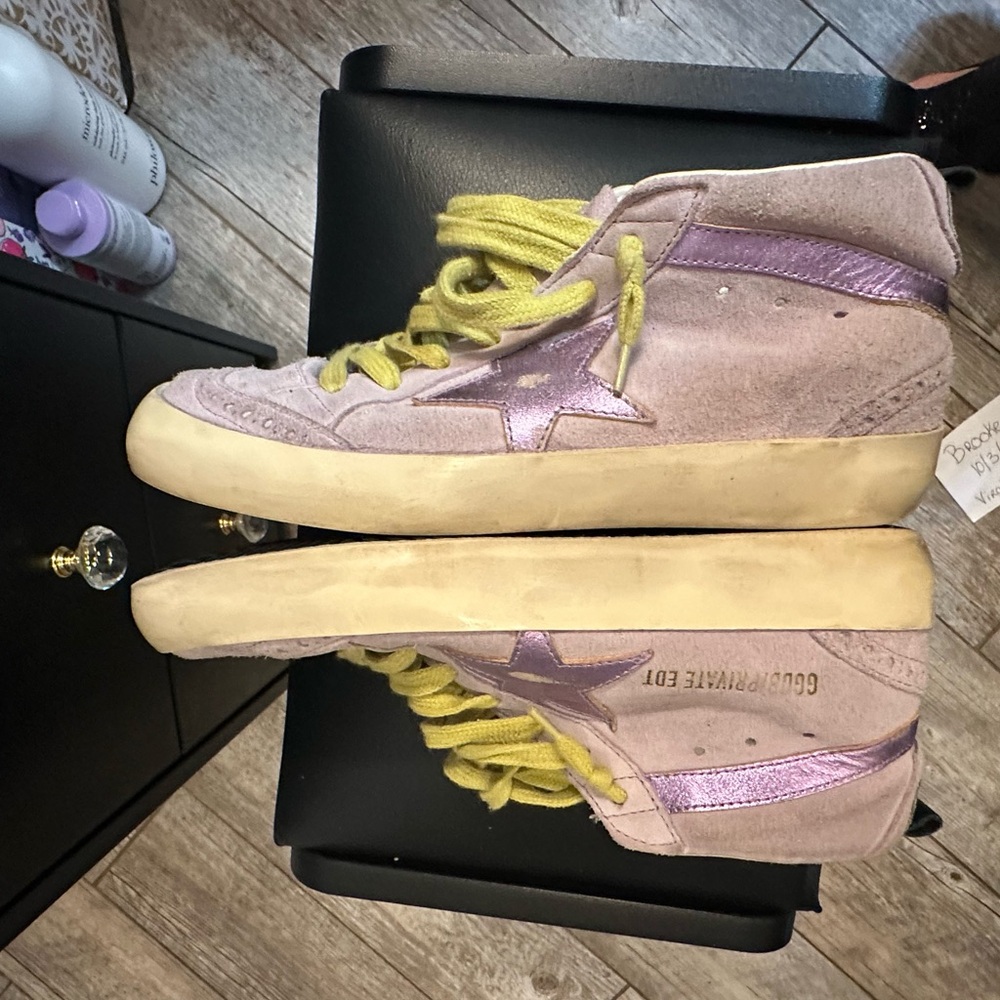 Golden Goose Lilac Midstars size 36